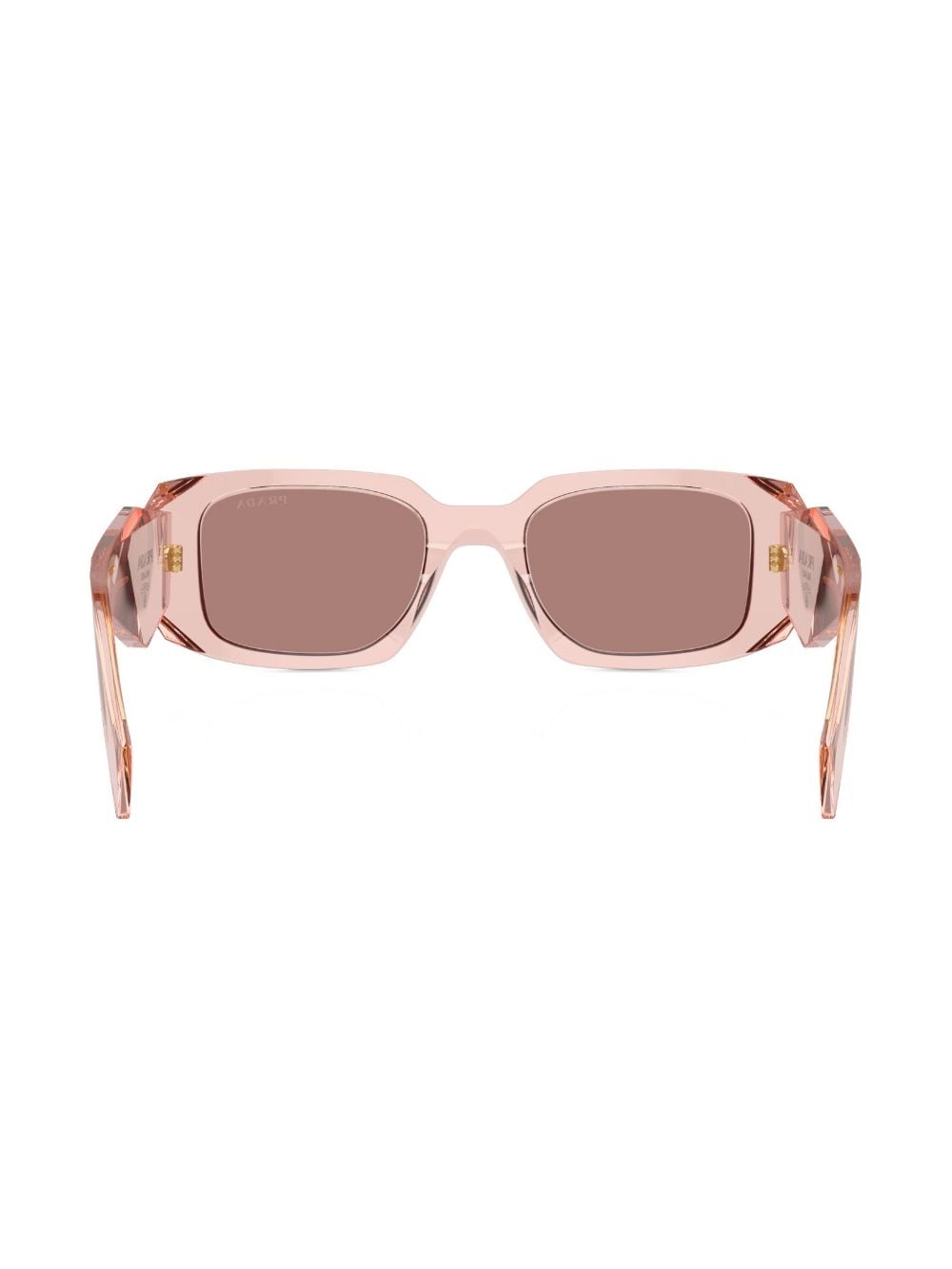 Prada Eyewear Prada PR 17WS zonnebril met ovalen montuur Roze