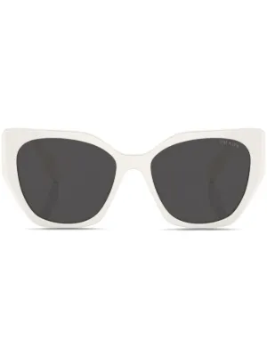 PRADA サングラス トータスシェル Prada Eyewear トータスシェル キャットアイ サングラス | ブラウン