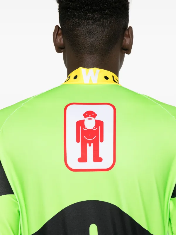 Walter Van Beirendonck Dummy サイクリングトップ | グリーン