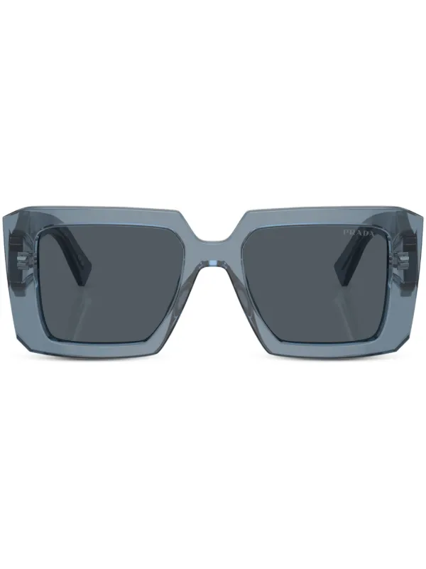 PRADA グレー オーバーサイズ サングラス Prada Eyewear Prada PR 23YSF オーバーサイズ サングラス | グレー