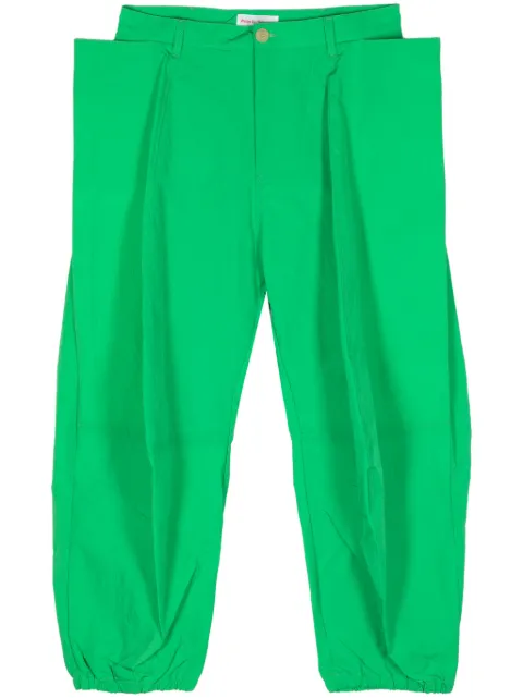 Walter Van Beirendonck pantalones cargo con diseño ajustado