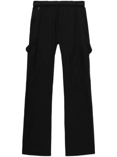 Hyein Seo belted flared trousers