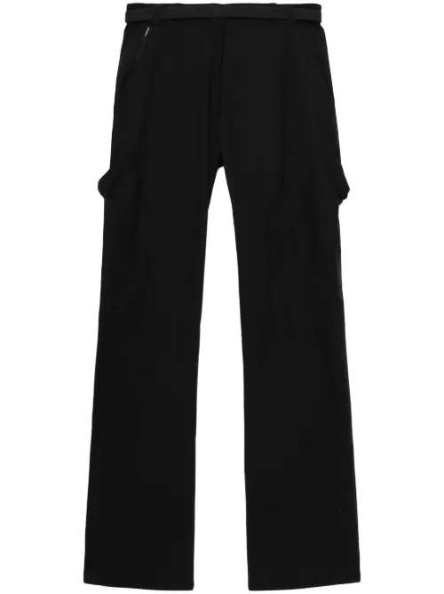 Pantalon évasé à taille ceinturée - Hyein Seo - Modalova