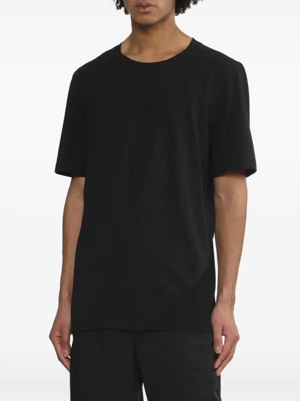 Post Archive Faction ラウンドネック Tシャツ | ブラック | FARFETCH JP