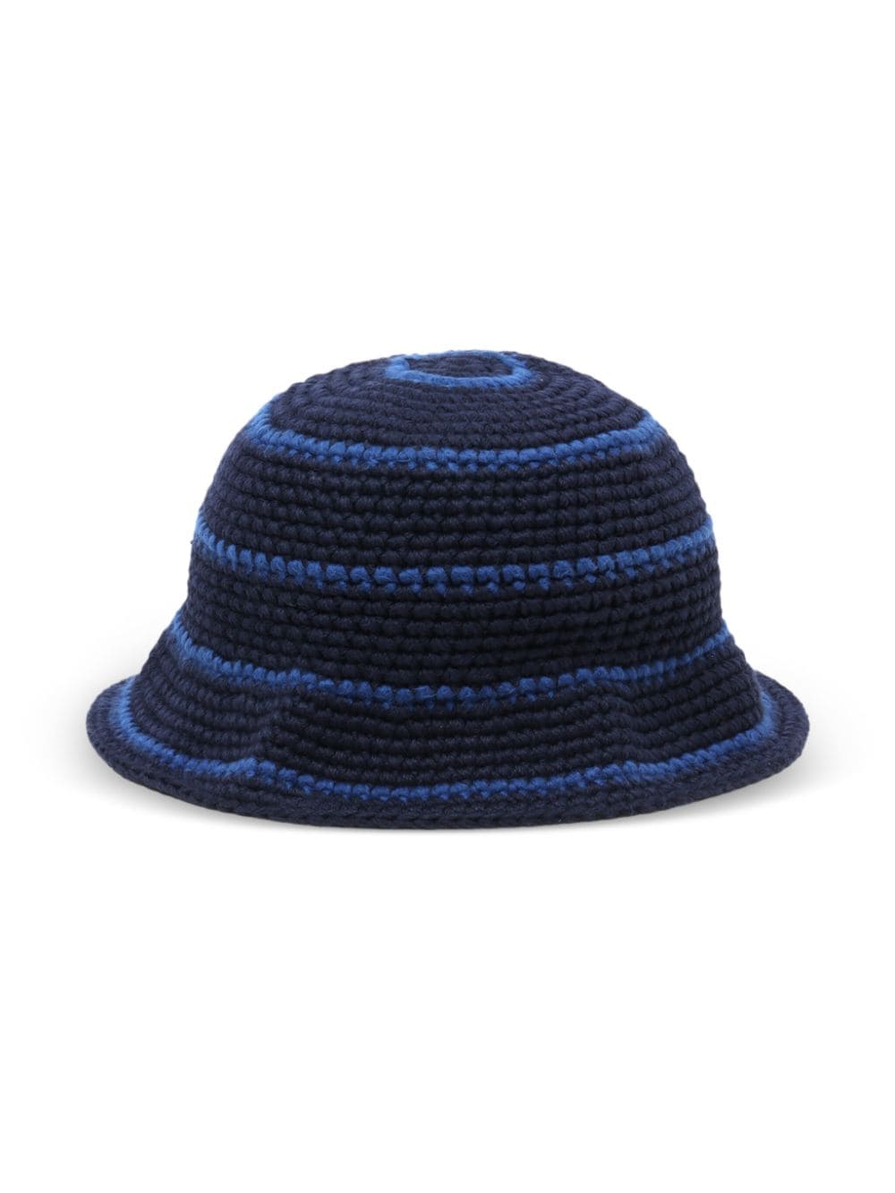 OUR LEGACY knitted bucket hat - Blauw