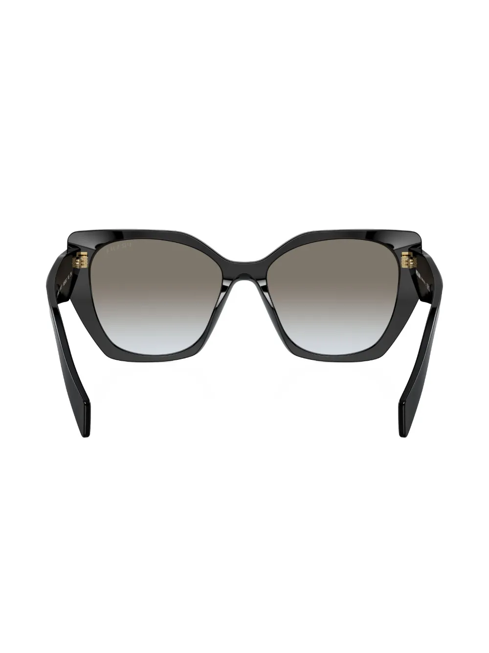 Shop Prada Pr 19zs Overvsize Frame Sunglasses In Black