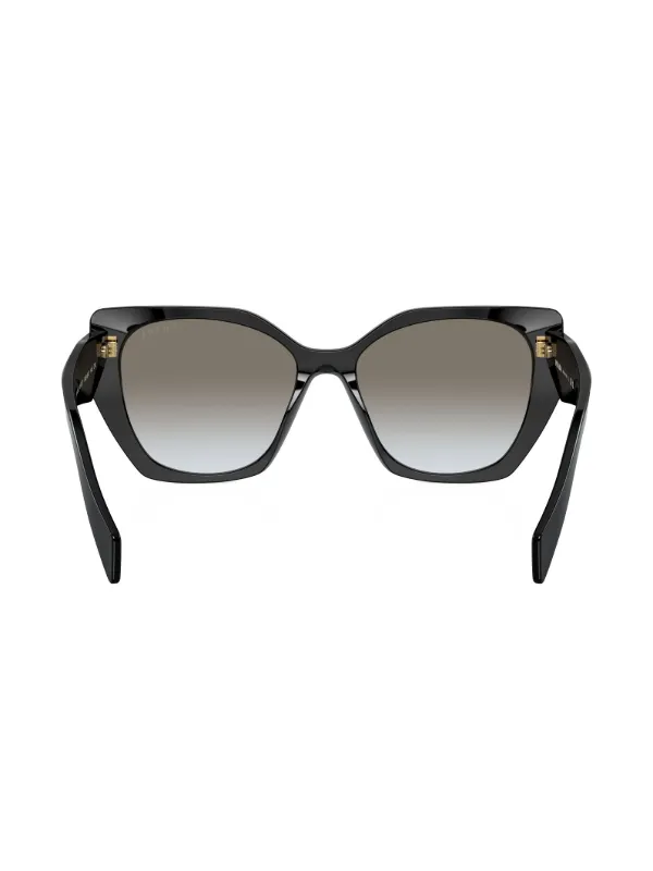 Prada Eyewear Prada PR 19ZS オーバーサイズ サングラス | ブラック