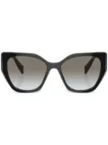 Prada Eyewear Prada PR 19ZS overvsize frame sunglasses - Black