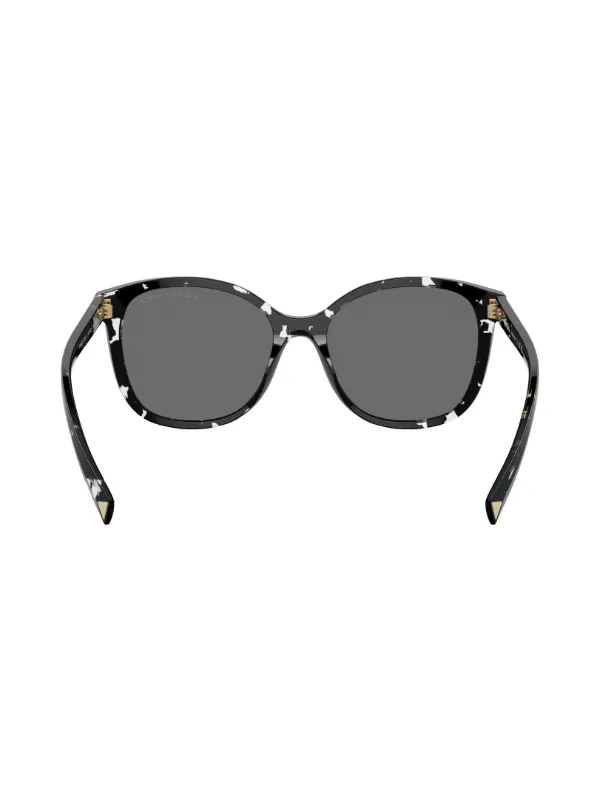 Prada Eyewear Prada PR 22ZS オーバーサイズ サングラス | ブラック