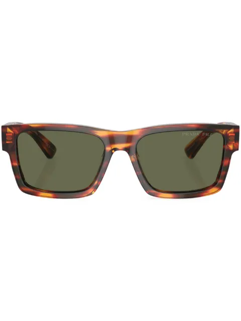 Prada Eyewear tortoiseshell-effect square-frame sunglasses