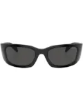 Prada Eyewear Prada PR A14S rectangular frame sunglasses - Black