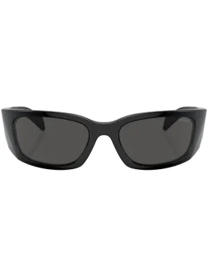 Prada Eyewear キャットアイ サングラス | ブラック | FARFETCH JP