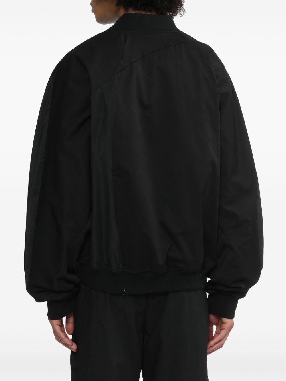 Shop Post Archive Faction Asymmetric Bomber Jacket In Black