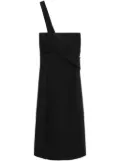 Hyein Seo one-shoulder midi dress - Black