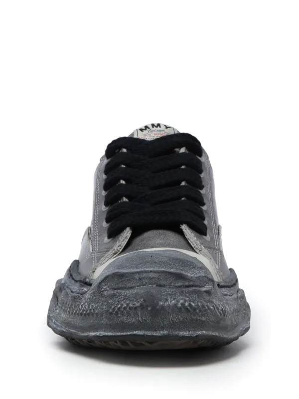 スニーカー MAISON MIHARA YASUHIRO 'Hank' sneakers Black Maison MIHARA YASUHIRO Hank Vintage lace-up Sneakers | Black