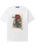 Junya Watanabe MAN Paris Fashion Week graphic-print cotton T-shirt - White