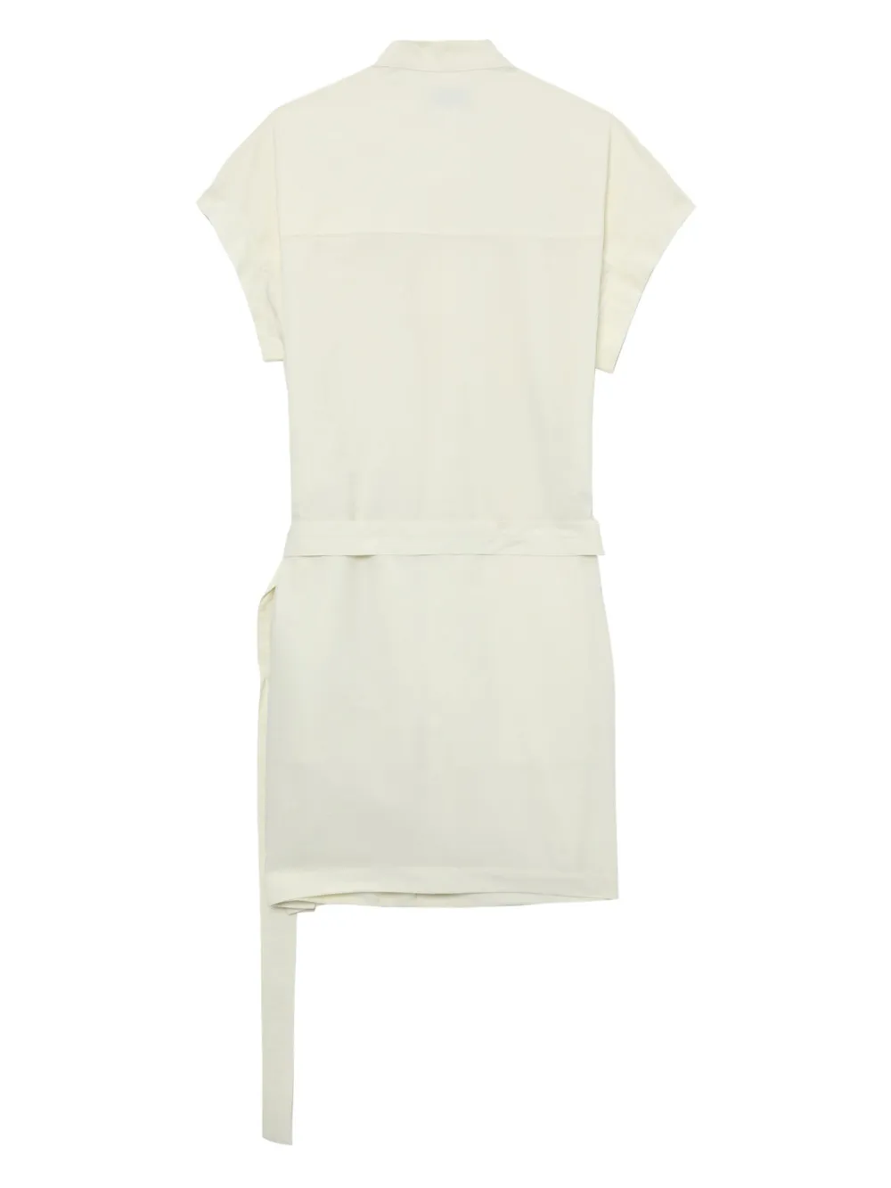 asymmetrical mini dress