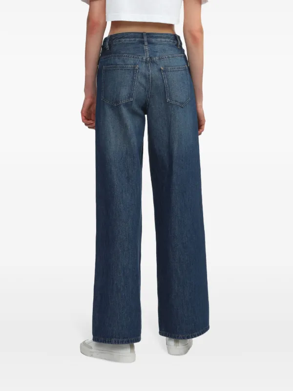 A.P.C. Madame Santeuil Flared Jeans Blue FARFETCH ZA