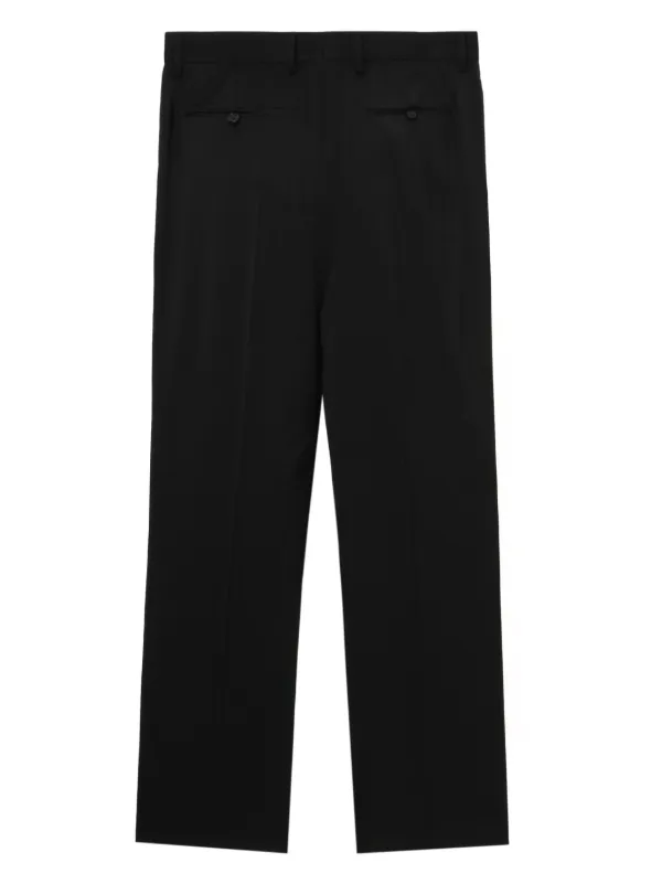 【関税込み】CORDERA ブラック テーラードパンツ Helmut Lang サテントリム パンツ | ブラック | FARFETCH JP