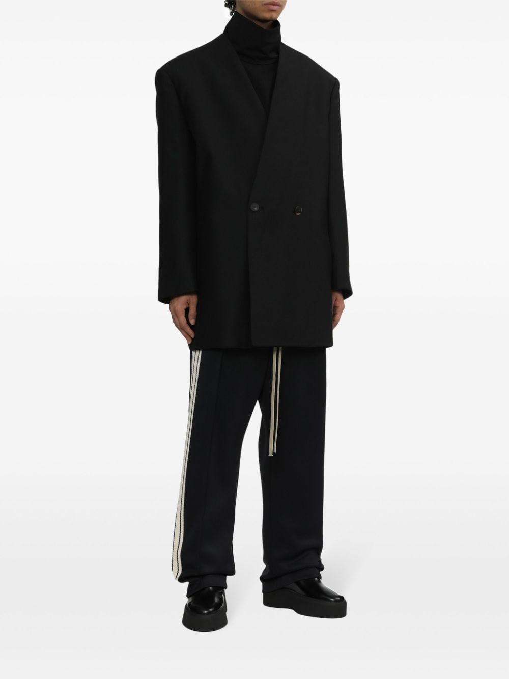 Fear Of God Blazer met dubbele rij knopen - Zwart