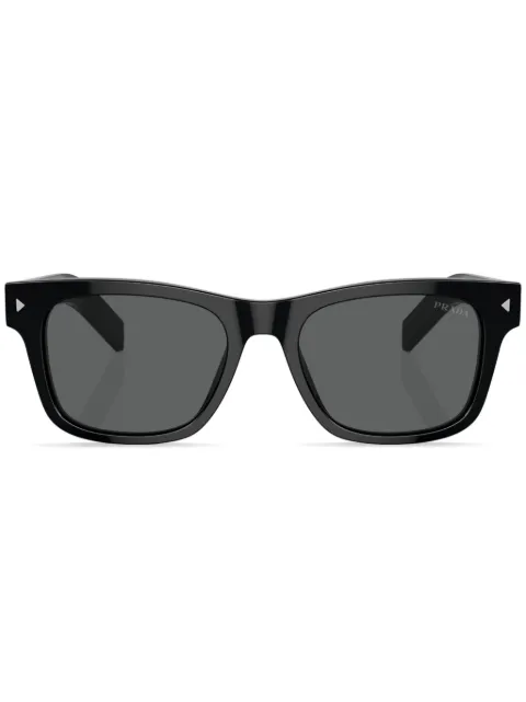 Prada Eyewear lentes del sol con armazón cuadrada y logo grabado