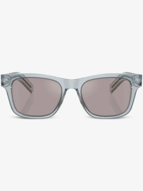 Prada Eyewear logo-engraved square-frame sunglasses