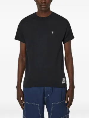 Maison Margiela Signature Four Stitches Detail T-shirt | Blue