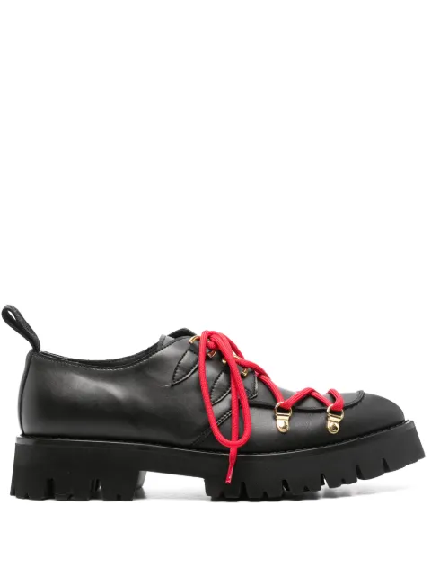 Moschino Sapato derby bico fino