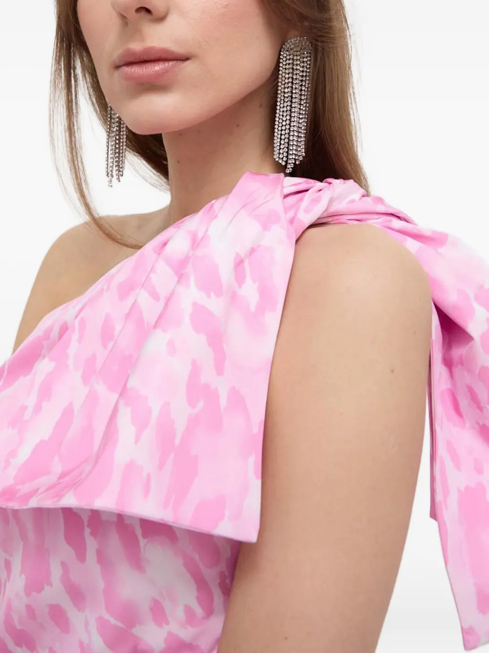PINKO Asymmetrische mini-jurk Roze