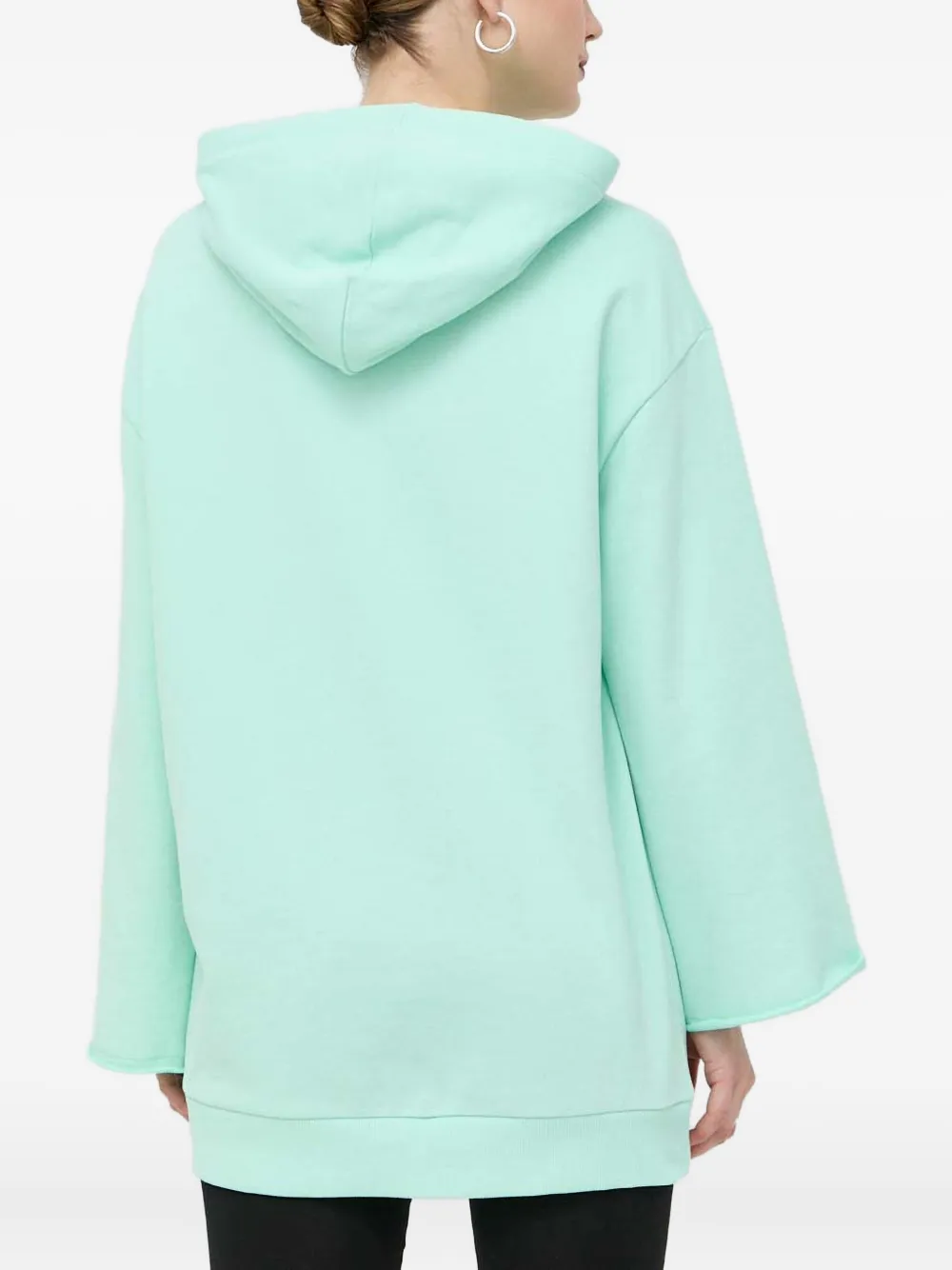 PINKO Mini-jurk met capuchon en sterprint Groen