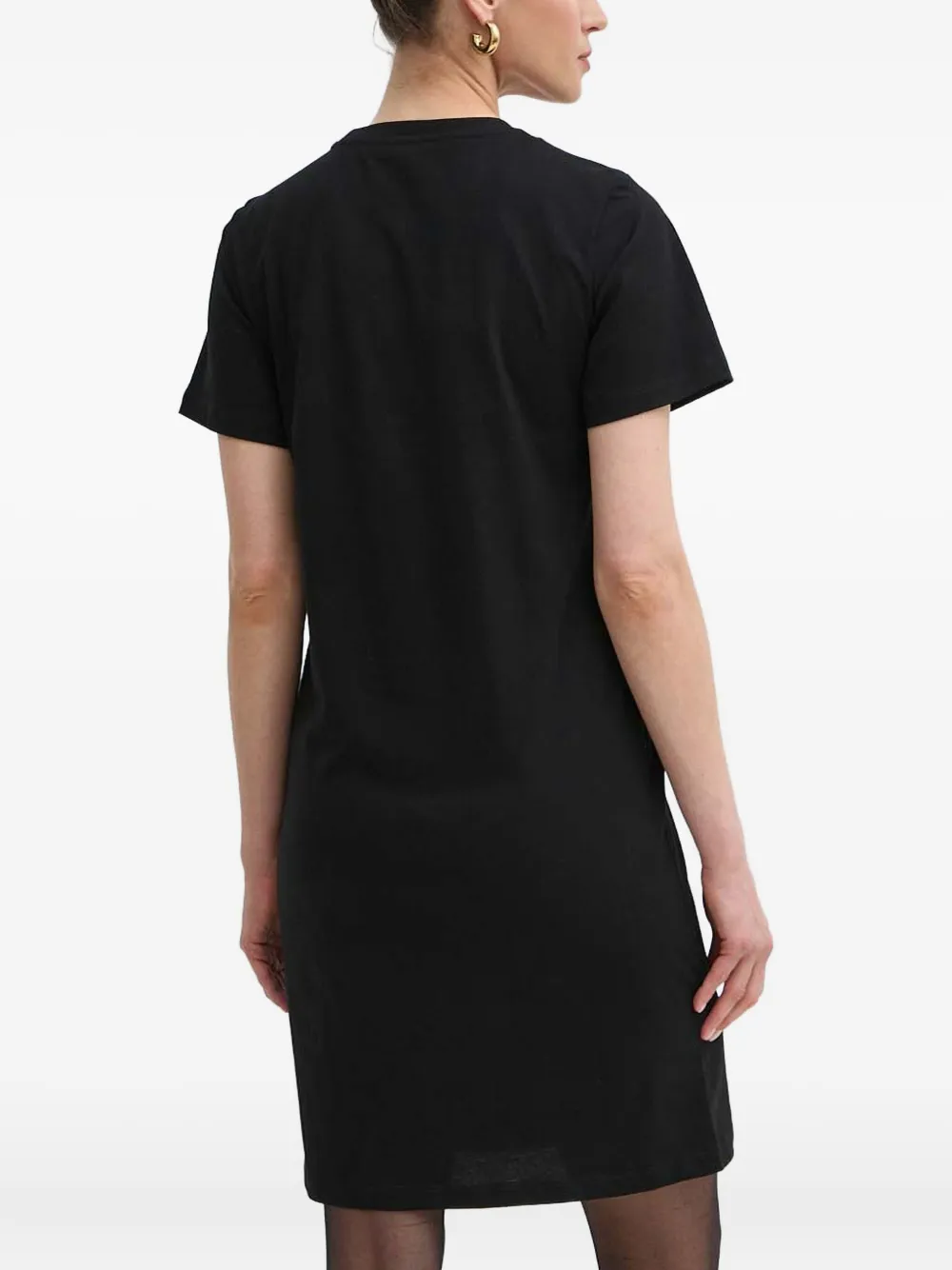 PINKO Verfraaide mini-jurk Zwart