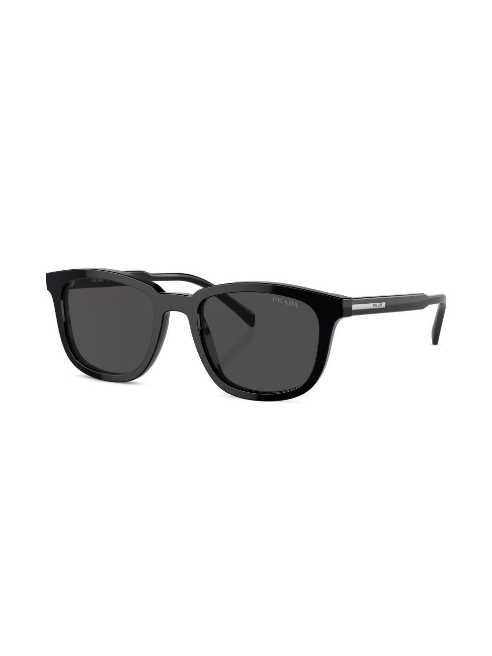 Prada Eyewear Zonnebril met vierkant montuur - Zwart