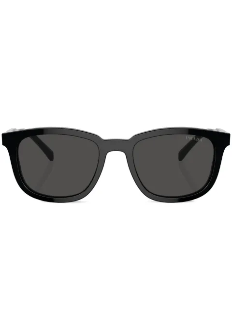 Prada Eyewear lentes del sol con armazón cuadrada y logo grabado