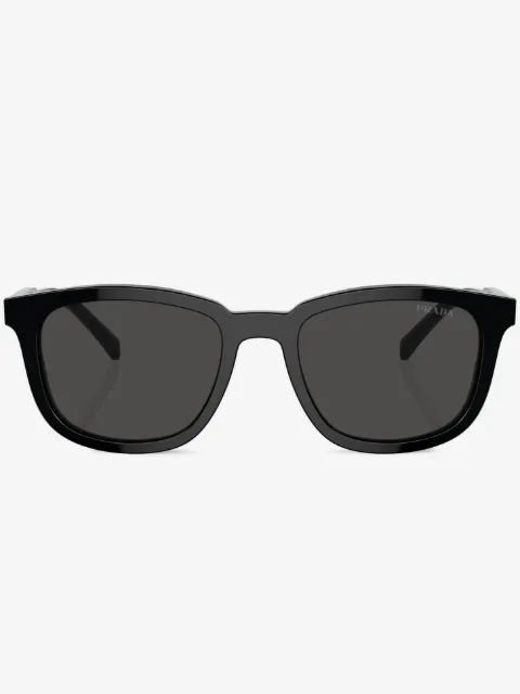 Prada Eyewear logo-engraved square-frame sunglasses