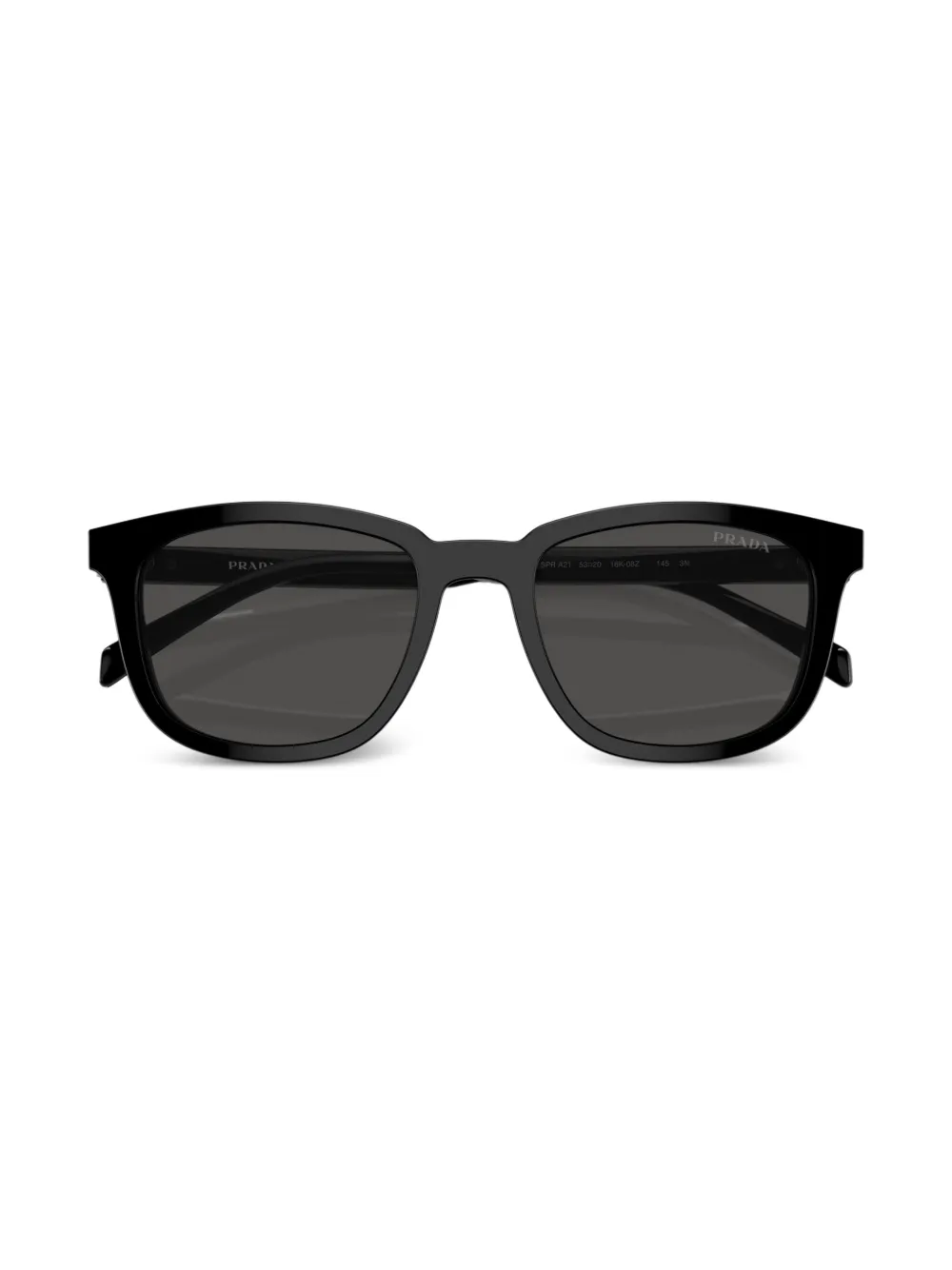 Prada Eyewear Zonnebril met vierkant montuur Zwart