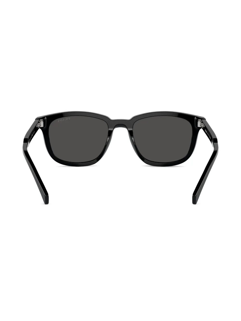 Prada Eyewear Zonnebril met vierkant montuur Zwart