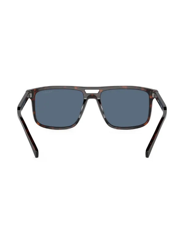 Prada Eyewear Prada PR A22S スクエアサングラス | ブラウン