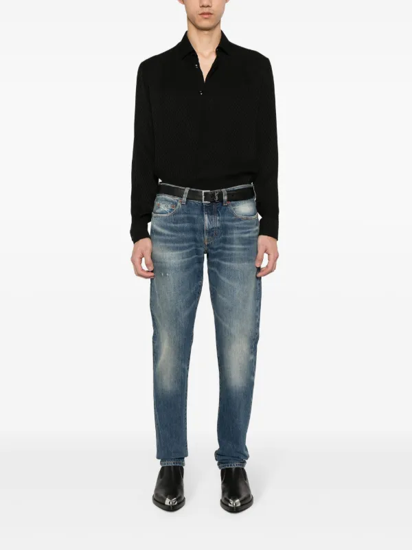 COOL！◇スリムフィット Denim Pants◇Saint Laurent 90's slim jeans in 50's blue denim | Saint Laurent | YSL PT