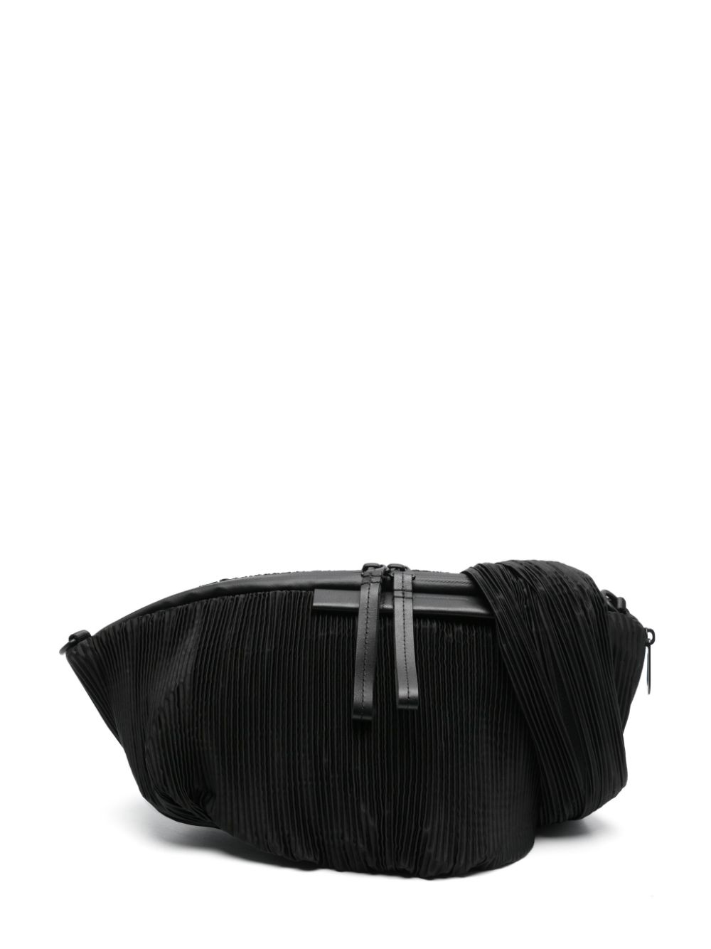 Orne pleated messenger bag