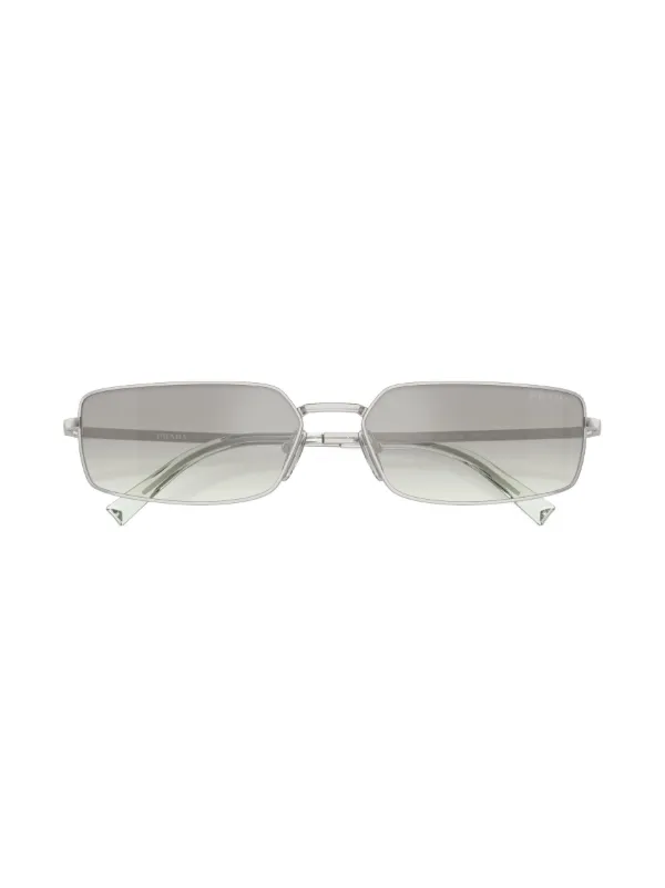 Prada Eyewear Prada PR A60S スクエア サングラス | シルバー
