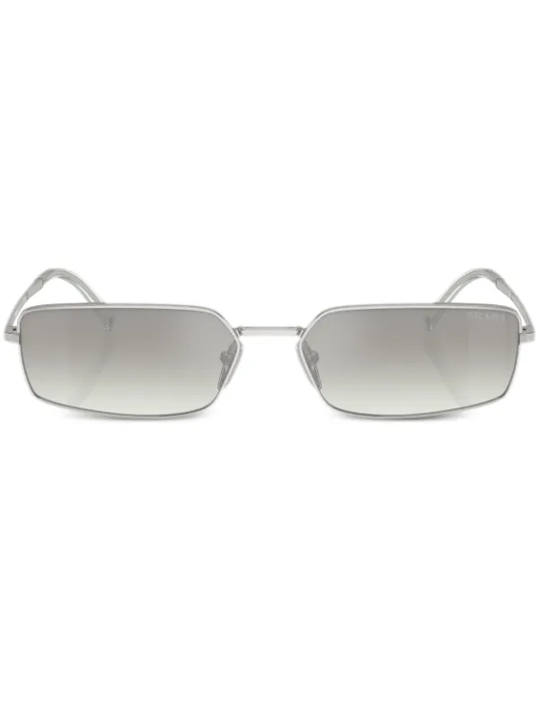 Prada Eyewear Prada PR A60S スクエア サングラス | シルバー