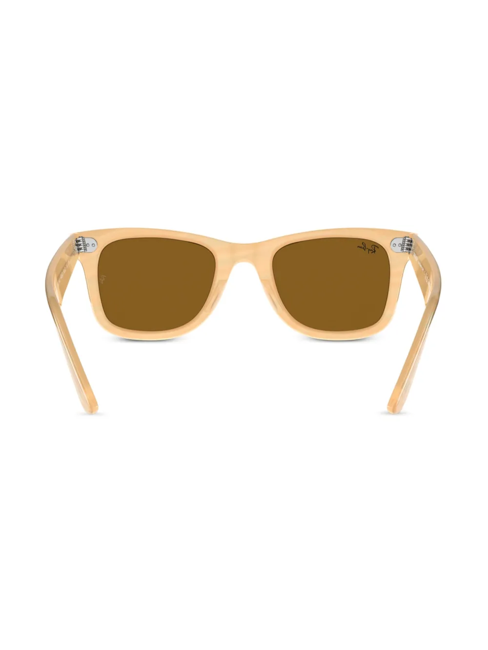 Ray-Ban Original Wayfarer zonnebril met vierkant montuur Beige