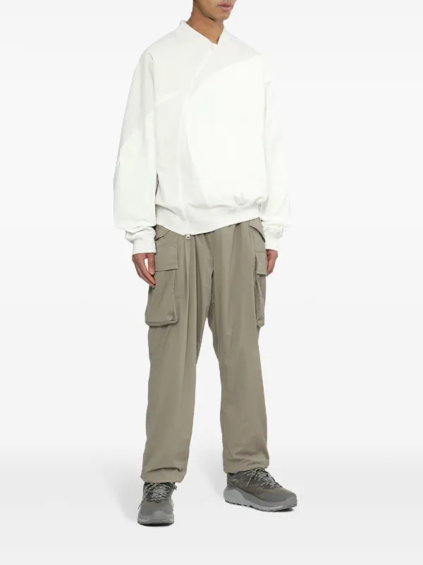 ジャケット・アウター attachment asymmetry blouson archive Post Archive Faction PAF River Asymmetric-Zip Jacket in Gray for