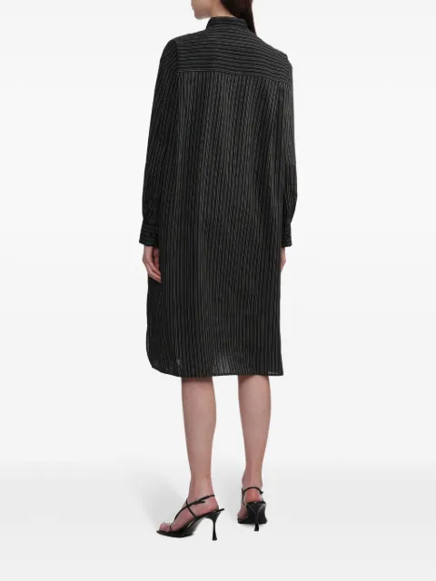 LEMAIRE striped shirt midi dress DR1027LF1247 - 3