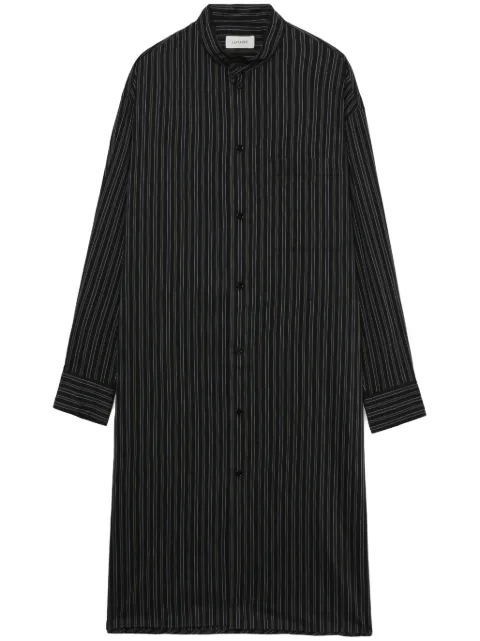 LEMAIRE striped shirt midi dress DR1027LF1247 - 0