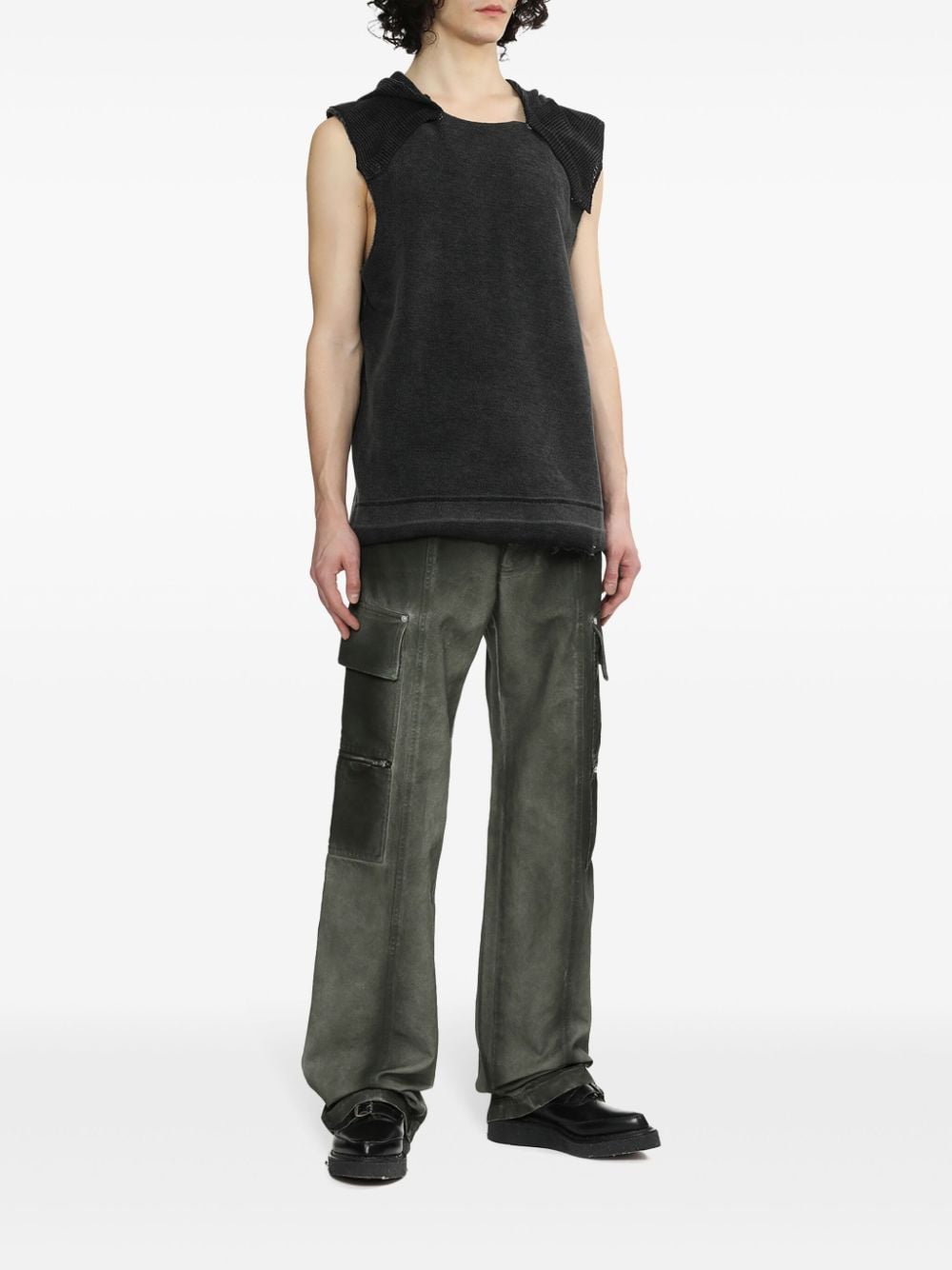 Shop Alyx Overdyed Skater Jeans In Green