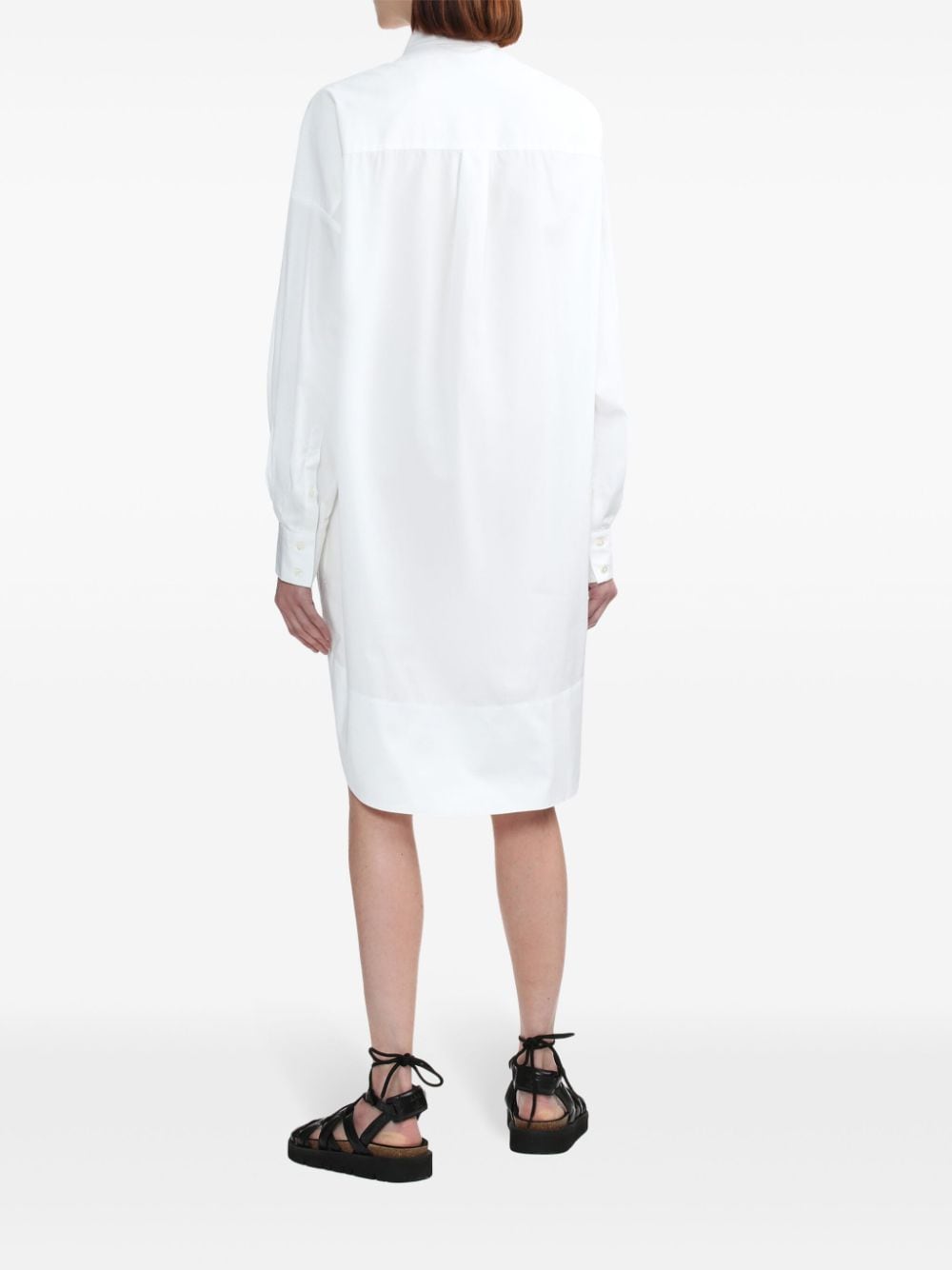 Shop Apc X Nrl Madame De Rivoli Dress In White