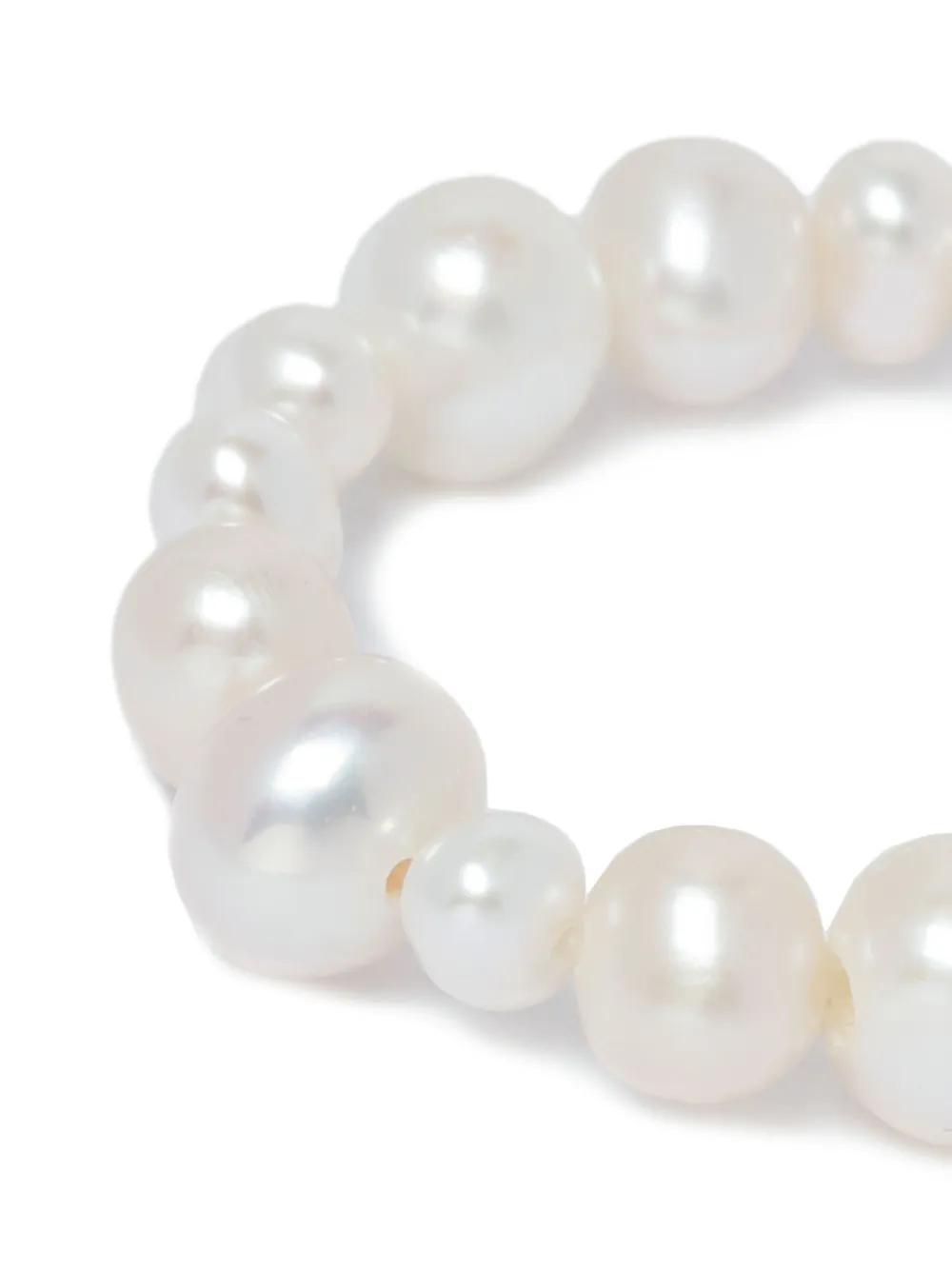 Completedworks The Exposure Of Time Pearl Ring Set In 金色