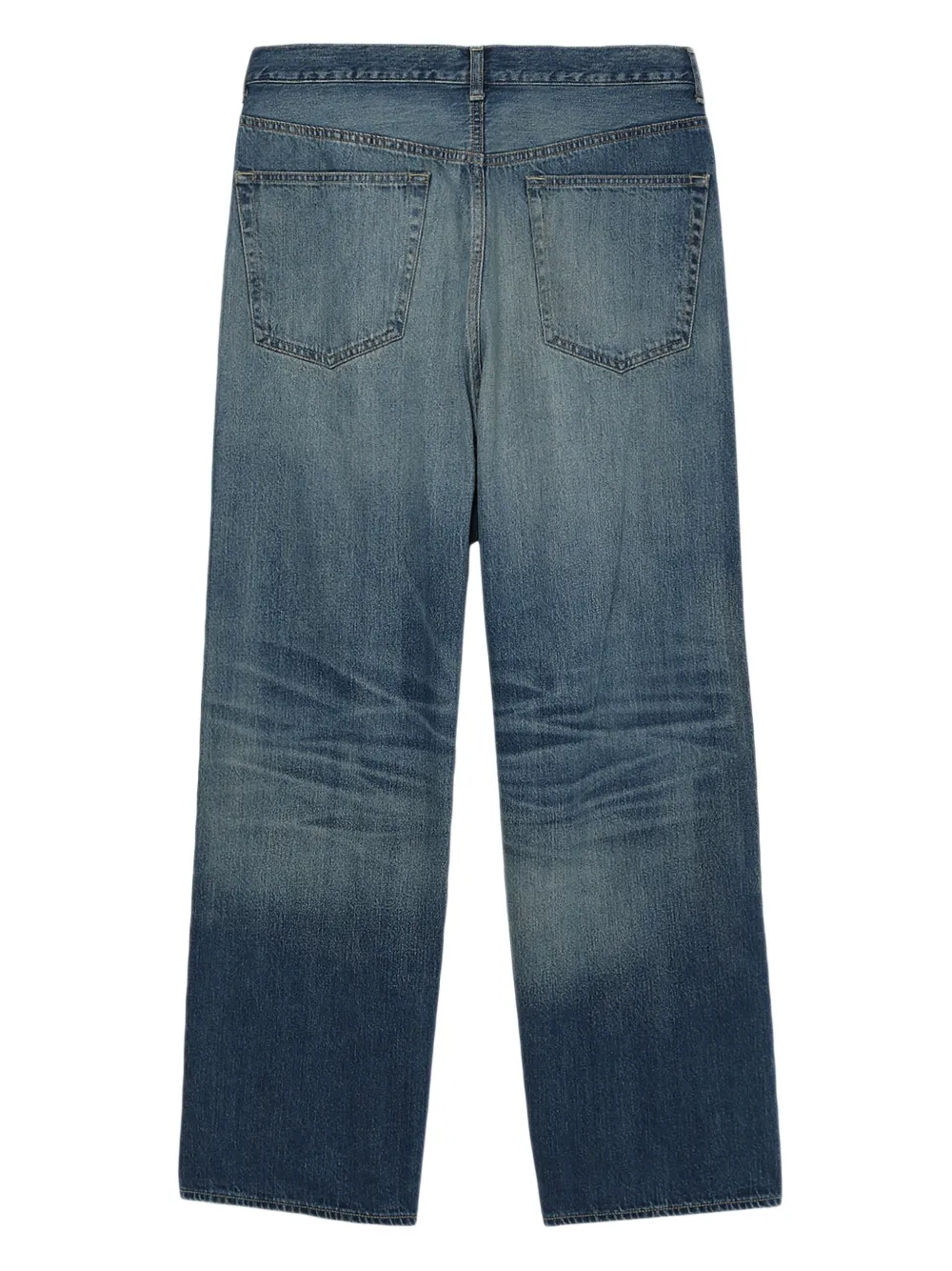 Junya Watanabe MAN faded-effect Selvedge Jeans | Blue | FARFETCH
