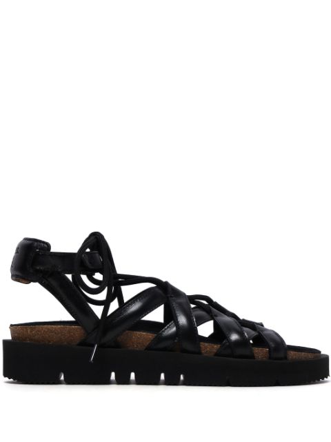 A.P.C. x NRL Iliade leather sandals